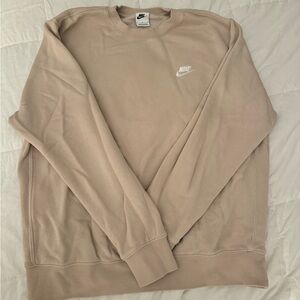 Nike Beige Crewneck